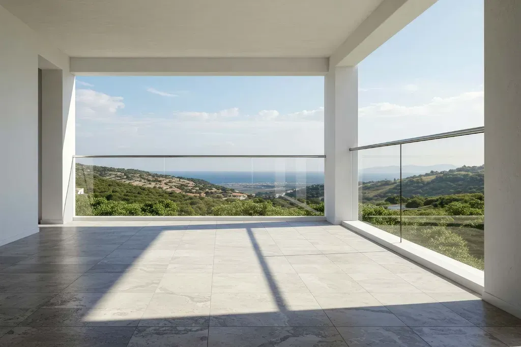 Nowoczesne płytki na balkon